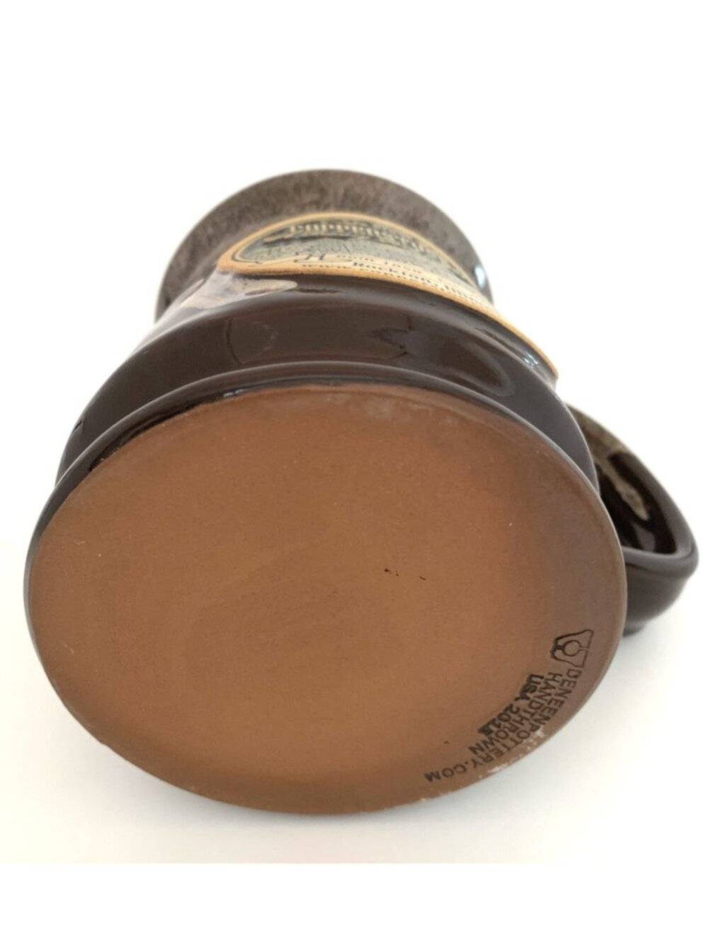 Deneen Pottery Copperstone Inn Mug Rockton IL 2015 Hand Thrown Coffee Tea Cup - Picture 7 of 8